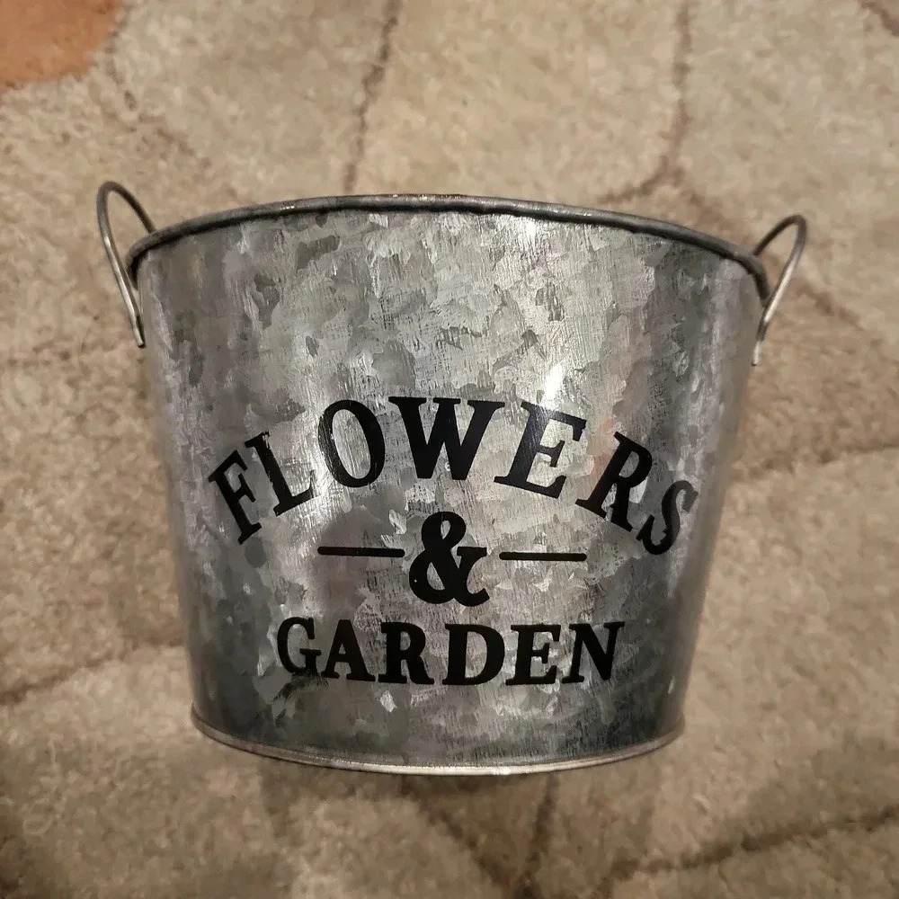 Flowers and garden planter